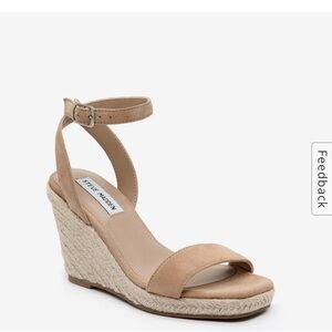 Steve Madden Parra Espadrille Wedge Sandal Size 8